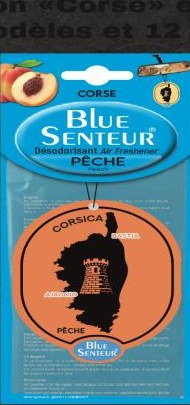 Blister Blue Senteur senteur Pêche