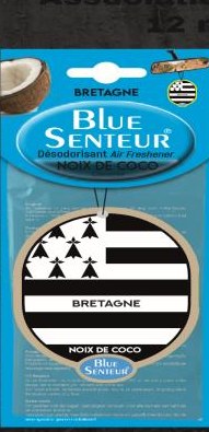 Blister Blue Senteur senteur Noix de coco